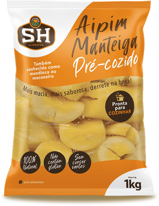 Aipim MAnteiga pré frito